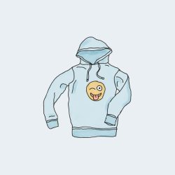 Smiley hoodie