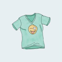 T-Shirt smiley