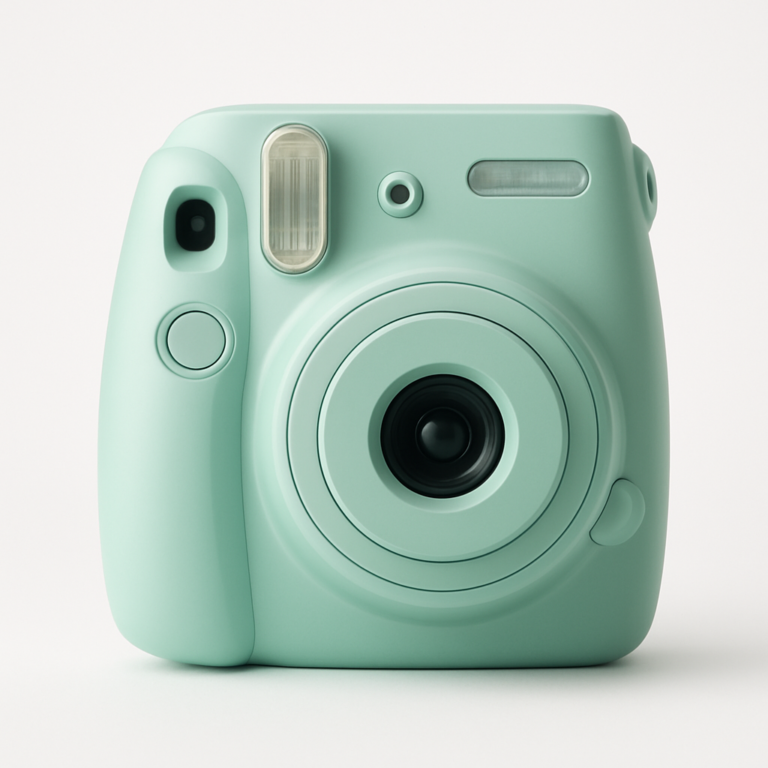 Green Instant Camera