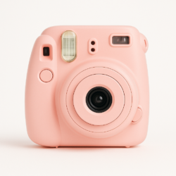 Pink Instant Camera